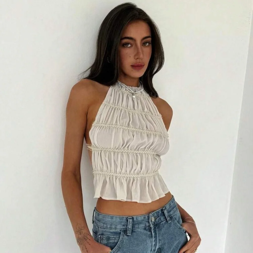 Boutique Backless Top - Picture 2 of 3